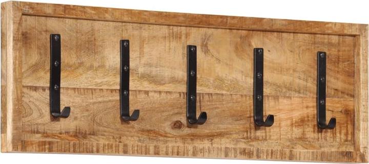 Actual product image vidaXL Wall coat rack with 5 hooks