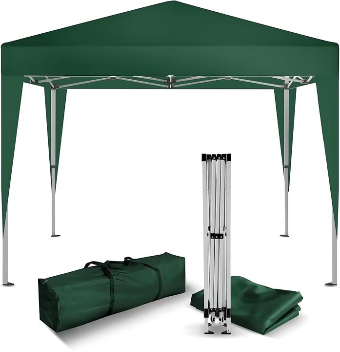 Kronenbourg Kronenburg Faltzelt Partyzelt wasserdichtes Dach - UV-Schutz 50 (200 cm, 200 cm)