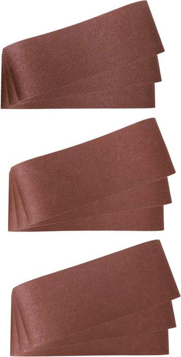 Immagine prodotto Scheppach Set di nastri abrasivi (80, 100, 120)
