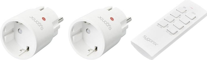Produktbild Sygonix RSL Funk-Steckdosen-Set Zwischenstecker Schaltleistung (max.) 2300 W Reichweite max. (im Freifeld)