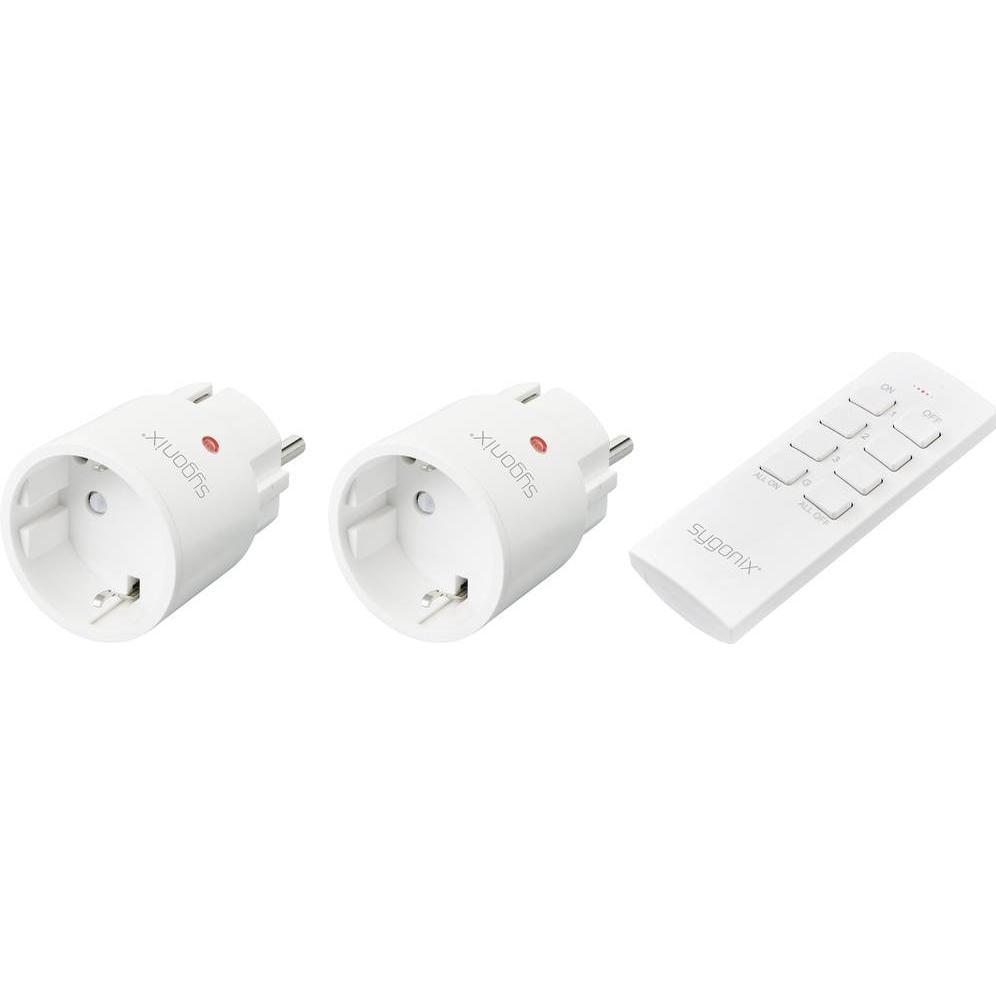 Sygonix, Smart Plug, RSL Funk-Steckdosen-Set Zwischenstecker Schaltleistung (max.) 2300 W Reichweite max. (im Freifeld)