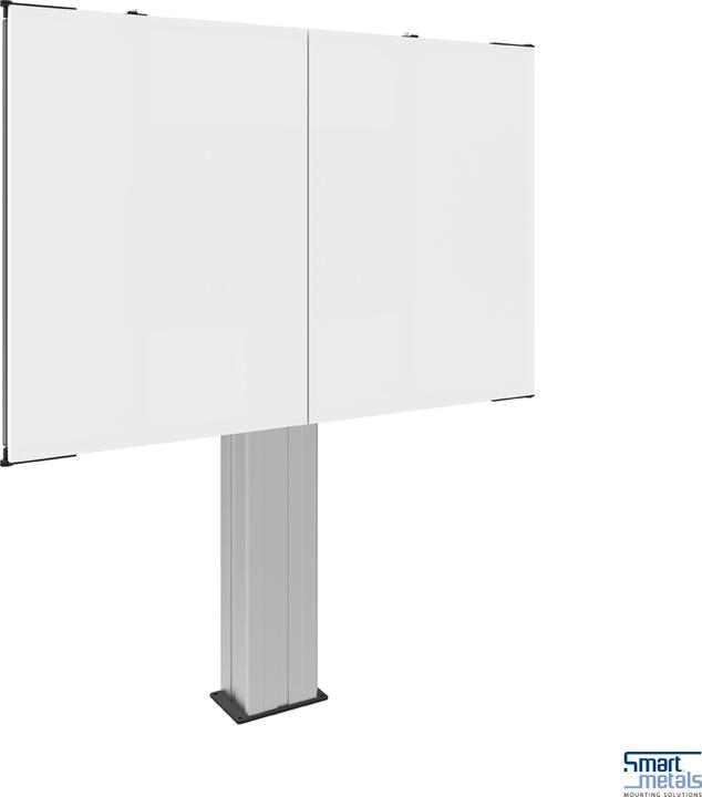 Produktbild SmartMetals Montage-Kit inkl.Whiteboard Stahl emaill. (Boden, 86")