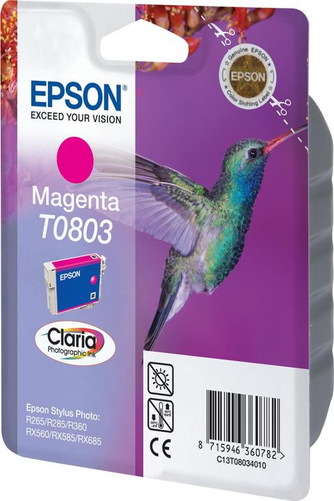 Produktbild Epson T0803 Claria Photographic (M)