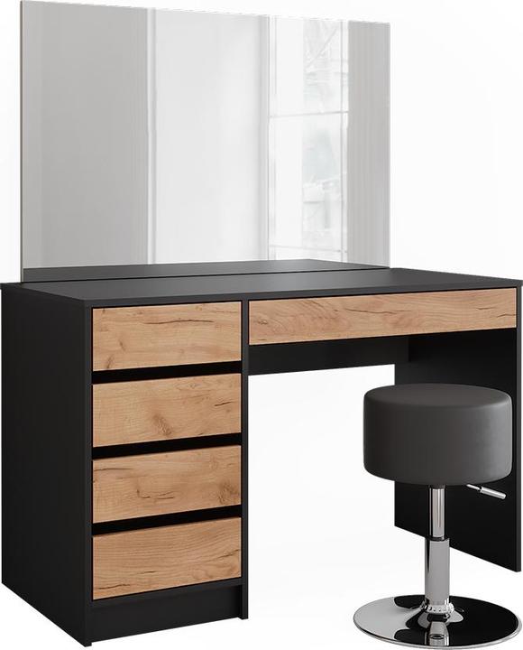 Anthracite, Blanc, Chêne doré, Noir