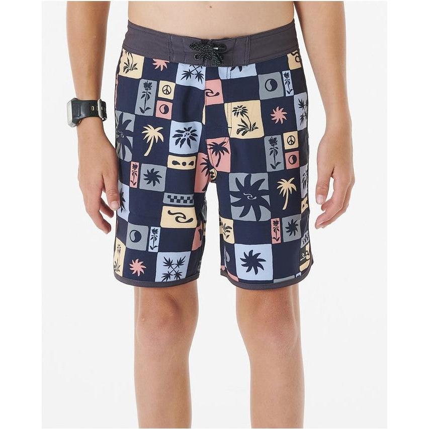 Rip Curl, Bambini, Costume da uomo, Mirage Owen Swc -Boy Boardshorts schwarz, Nero, (8)
