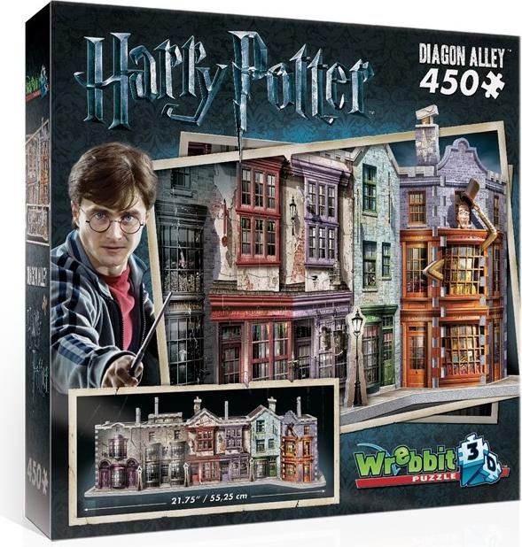 Produktbild Wrebbit 3D Harry Potter Winkelgasse - W01010 TAKTIK (450 Teile)