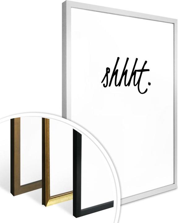 Image du produit Trenddeko Shhht (24 x 30 cm)