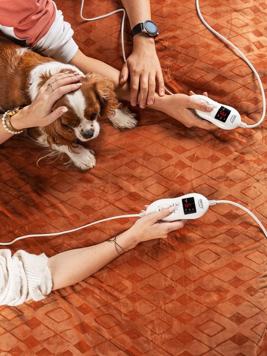 Produktbild Camry CR 7436 Electric Heating Blanket with Timer, Super Soft Fleece, 150x160cm