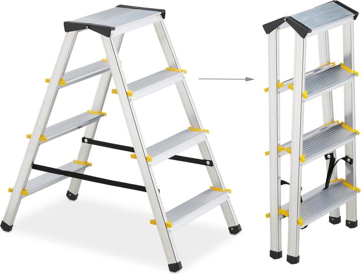 Produktbild Relaxdays Trittleiter (Trittleiter, 78 cm)