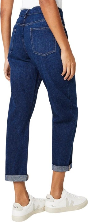 Actual product image Dorothy Perkins Womens/Ladies Fold Up Boyfriend Ankle Grazer Jeans (34 D)