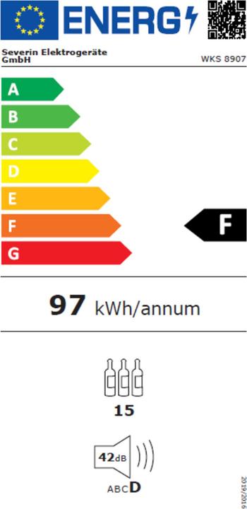 Energy Label Severin WKS8907