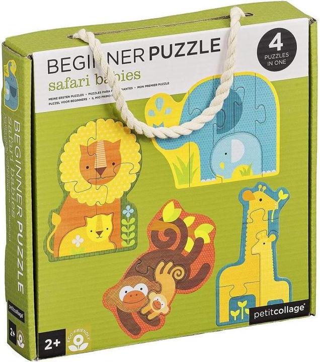 Productafbeelding Abrams & Chronicle 45173 - Safari Babies - Puzzel voor beginners, 2 +