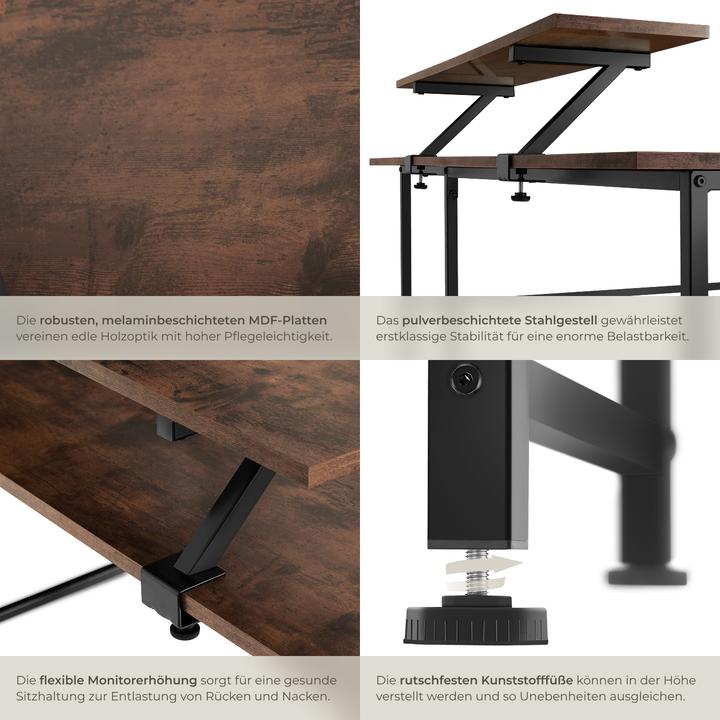 Immagine prodotto tectake Melrose (140 x 130 x 76.50 cm)