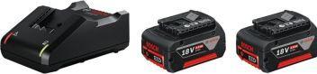 Actual product image Bosch Professional Starter set 2x 4Ah (18 V)