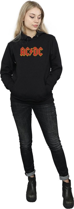 Image du produit AC/DC Sweat à capuche à logo rouge Femmes/Ladies (S)