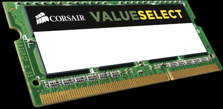 Produktbild Corsair Value Select (1 x 4GB, 1600 MHz, DDR3L-RAM, SO-DIMM)