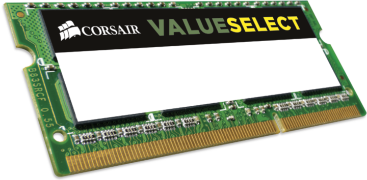 Actual product image Corsair value select (1 x 4GB, 1600 MHz, DDR3L-RAM, SO-DIMM)