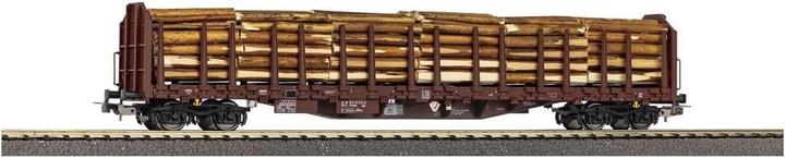 Actual product image Piko Logging truck Roos-t642 RSBG VI with timber load (Track H0)