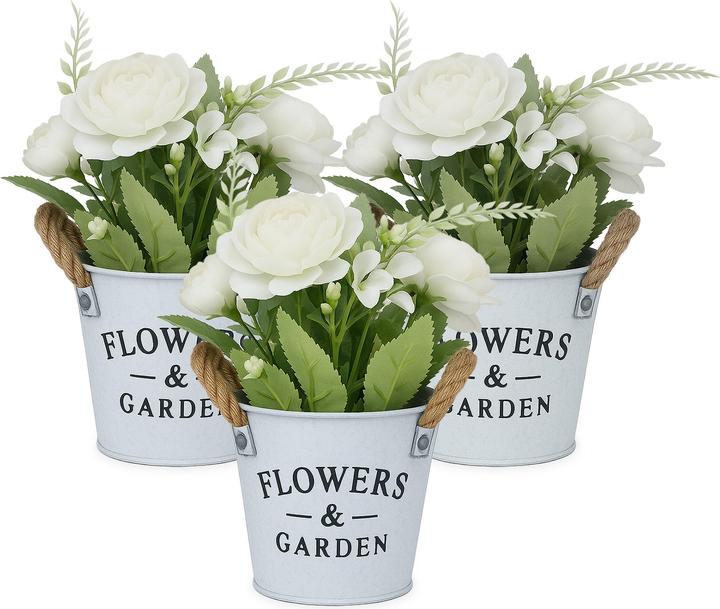 Actual product image Relaxdays Artificial flowers (21 cm)