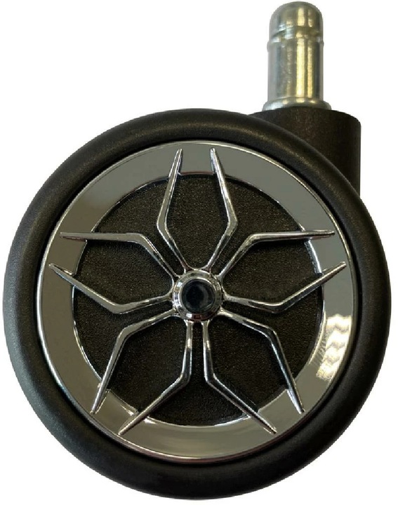 Produktbild LC-Power Rollen LC-CASTERS-2-DRIFT 5er Set Chrom