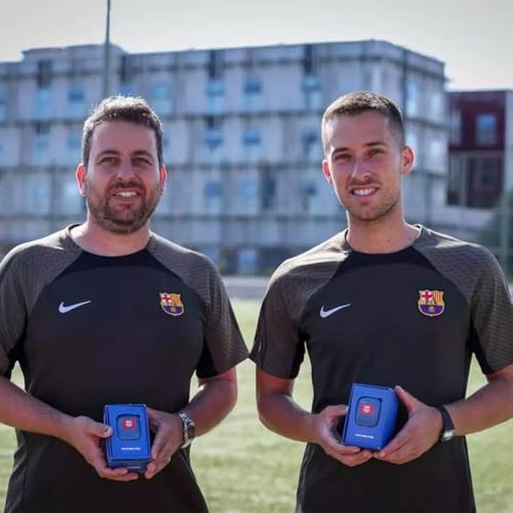 Actual product image Oliver B. GPS Football Tracker for Leg Performance, Injury Prevention, and Player Comparison