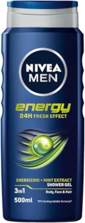 Actual product image NIVEA Men Pflegedusche Energy ref 500 ml (500 ml)