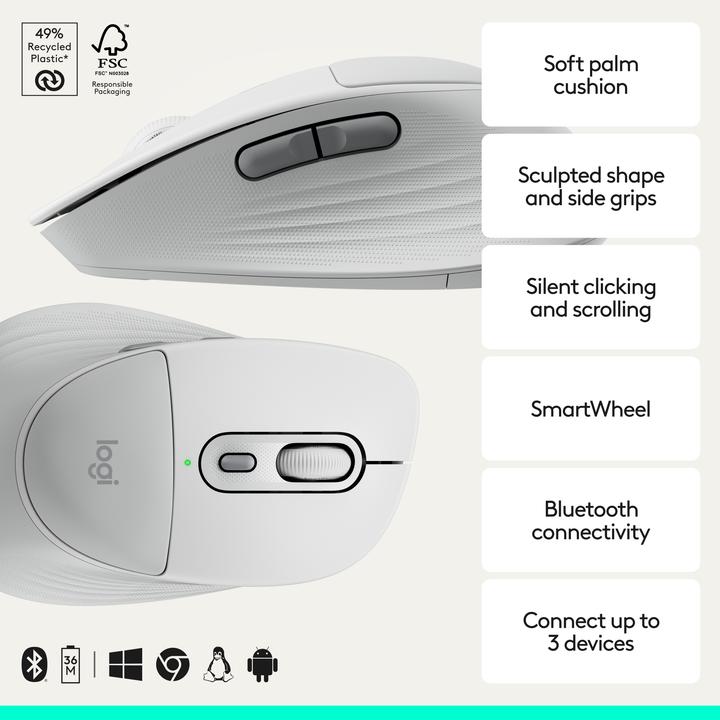 Produktbild Logitech Signature Comfort Plus M850 L (Kabellos)
