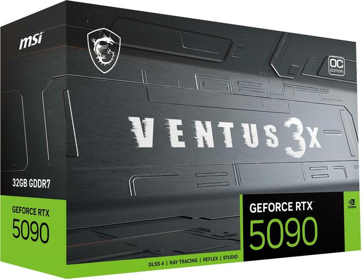 Actual product image MSI GeForce RTX 5090 VANGUARD SOC (32 GB)