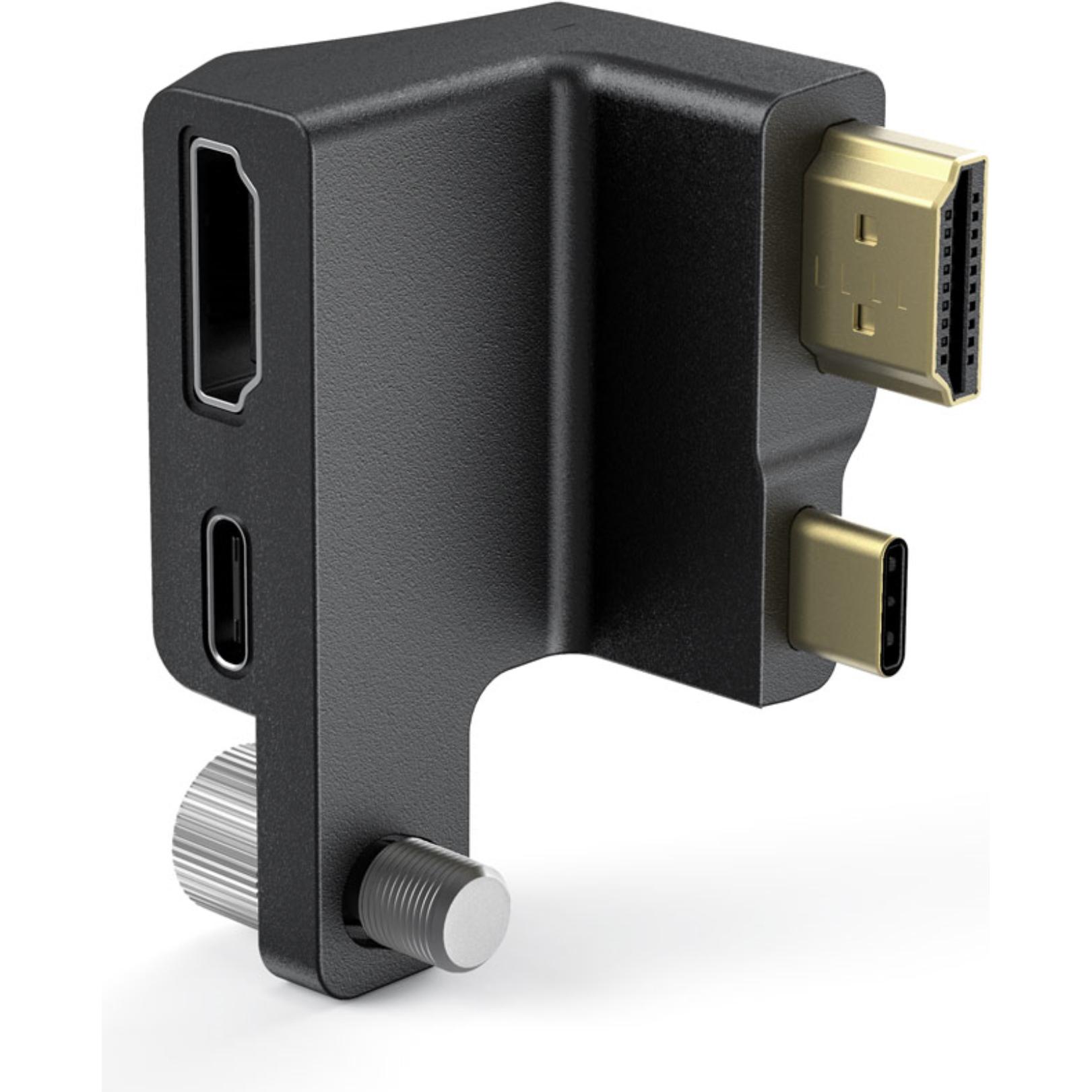 Thumbnail - SmallRig HDMI & Type-C Right-Angle Adapter für BMPCC 4K - AAA2700, Video Zubehör, Schwarz