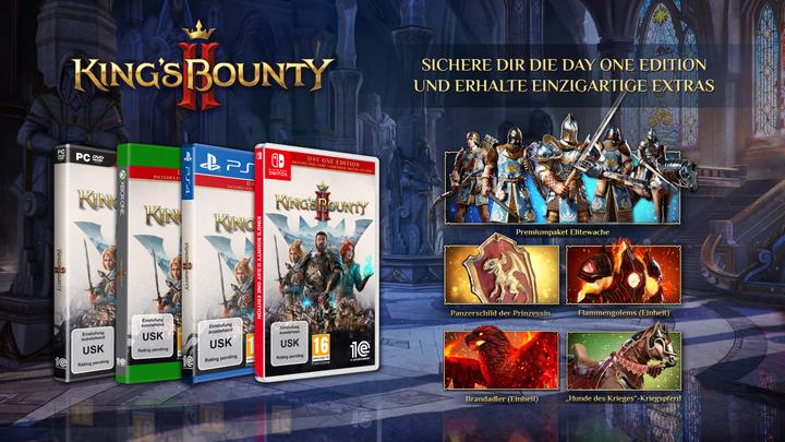 Produktbild 1C Entertainment King's Bounty II - Day One Edition (PS4, DE)