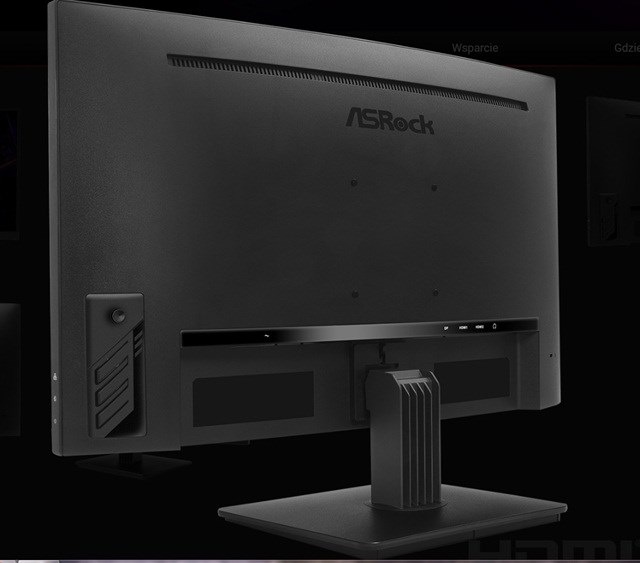 Actual product image AsRock 27 PG27QRT1B monitor (2560 x 1440 pixels, 27")