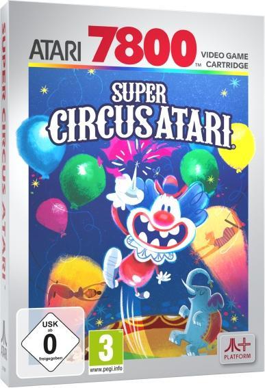 Image du produit Plaion Super Circus (Atari 2600+/7800+/7800) Cartridge (Atari, EN)