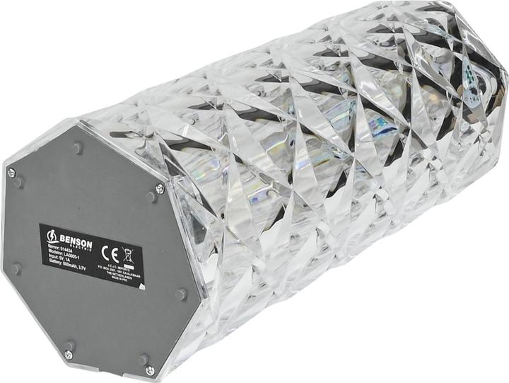 Image du produit Benson Electric Lampe de table LED rechargeable Crystal + télécomm