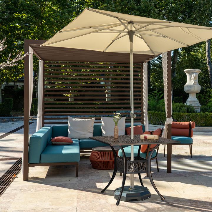 Actual product image Relaxdays garden table (90 cm)