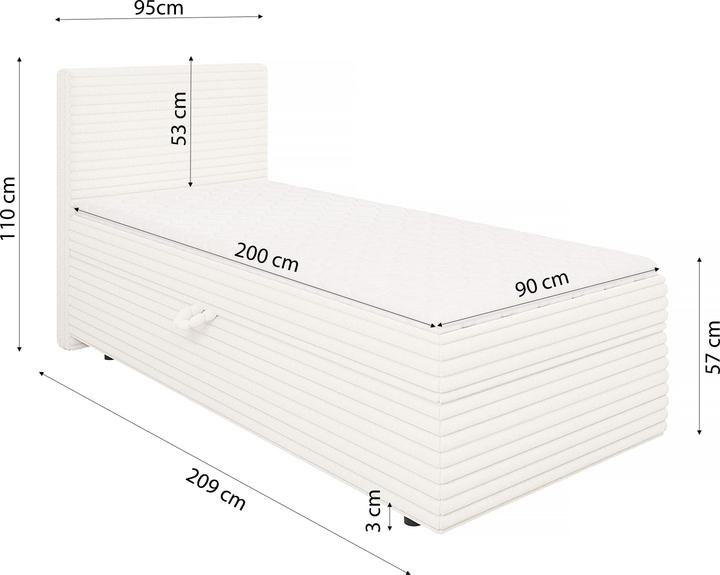 Actual product image Ropez Loret (90 x 200 cm)