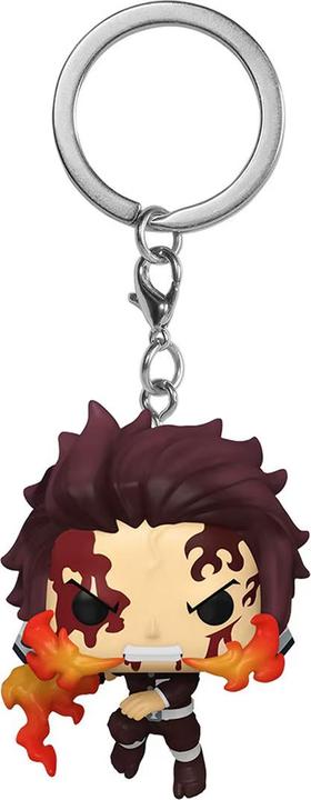 Actual product image Funko Dancing Flash Demon Slayer Tanjiro Kamado Keyring