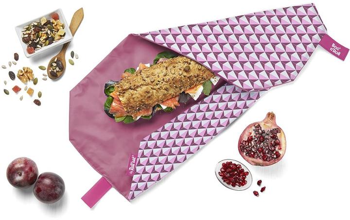 Produktbild Roll'Eat Boc'n'Roll Lunch Wrap Tiles Pink