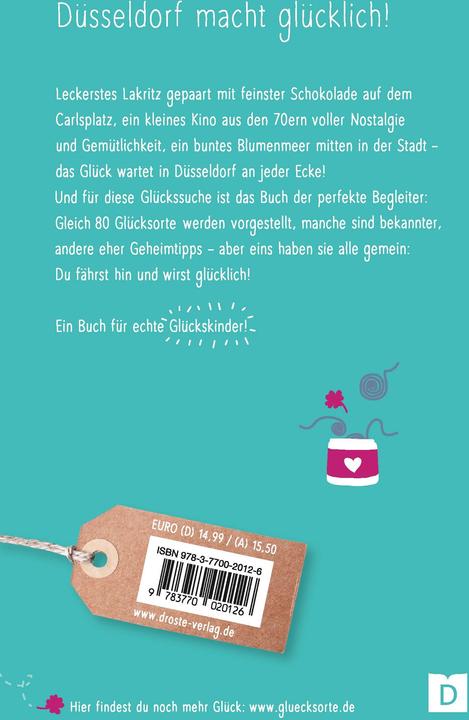 Produktbild Glücksorte in Düsseldorf (Deutsch, Annette Kanis, 2022)