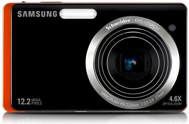 Actual product image Samsung ST550, 12MP, 4.6x WW zoom, dual display, black (1/2,3'')