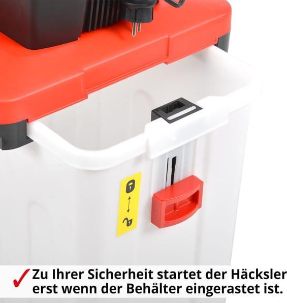 Actual product image Hecht Elektro Gartenhäcksler