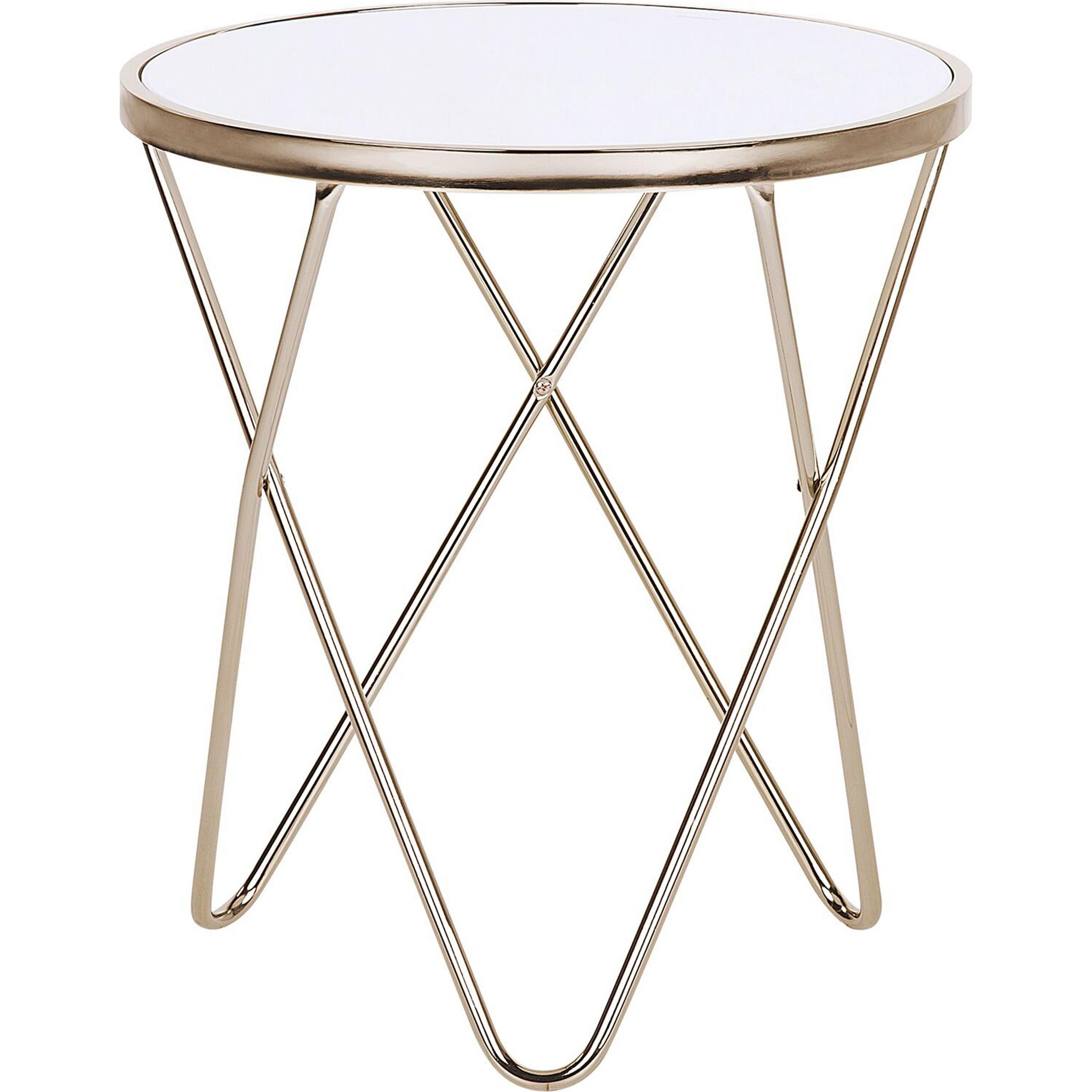 Beliani, Couchtisch + Beistelltisch, Meridian (50 x 50 x 55 cm)