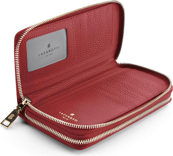 Produktbild Lazarotti Bologna Leather Geldbörse RFID Schutz Leder 20 cm