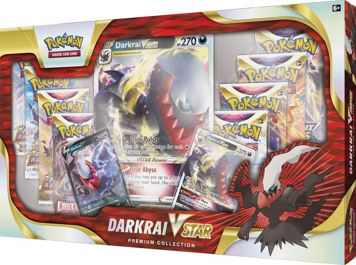 Immagine prodotto Pokémon Darkrai VSTAR Premium Collection Box (Inglese, Box Set e Collezione)