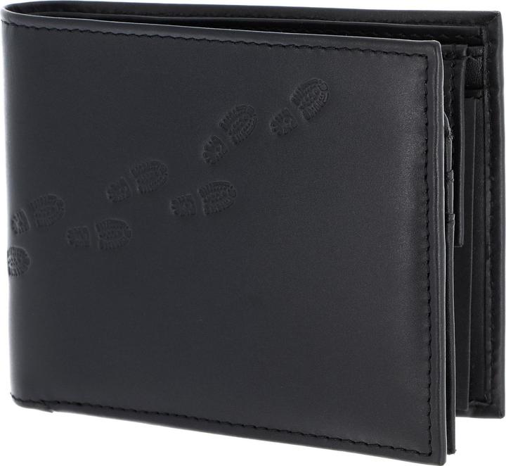Footsteps 2.0 Embossed Black