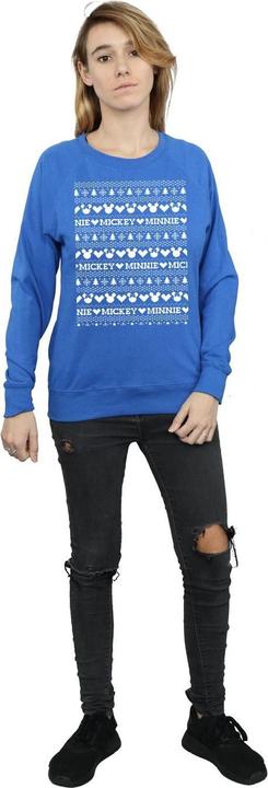 Produktbild Disney Mickey And Minnie Christmas Fair Isle Sweatshirt (M)