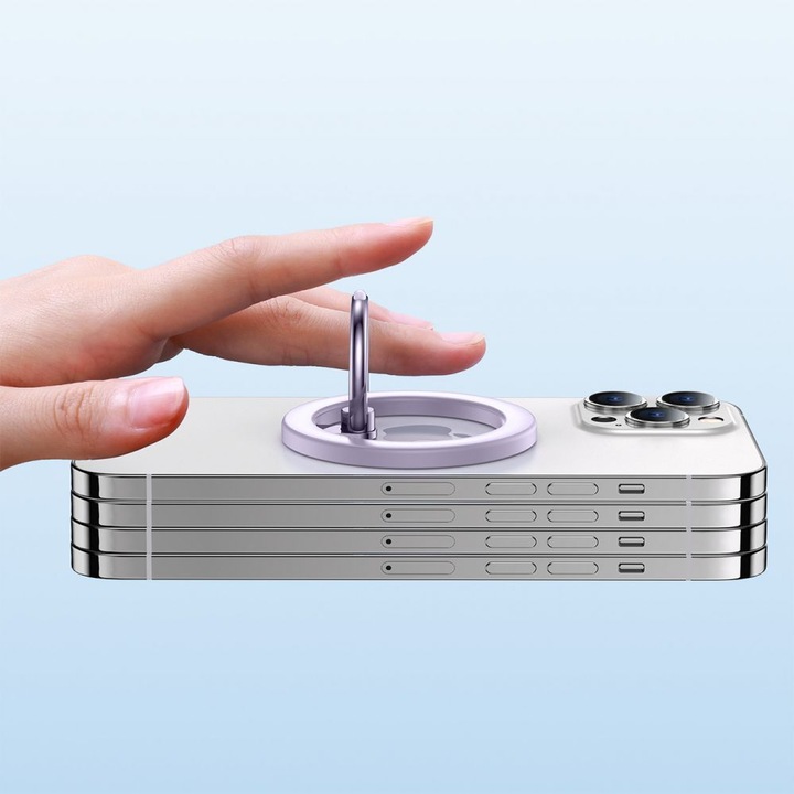 Actual product image Joyroom Magnetic Phone Ring Grip JR-Mag-M2 (purple)