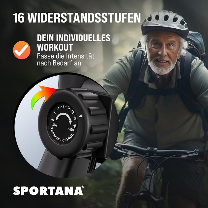 Actual product image Sportana Exercise Bike