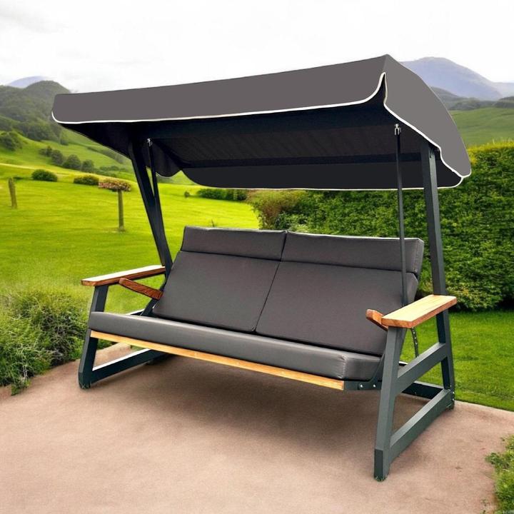 Actual product image Homitis Nova Garden Triple Swing Chair