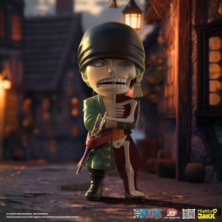 Actual product image Mighty Jaxx One Piece XXRAY Figure FHD Wanted Series - Zoro 15 cm