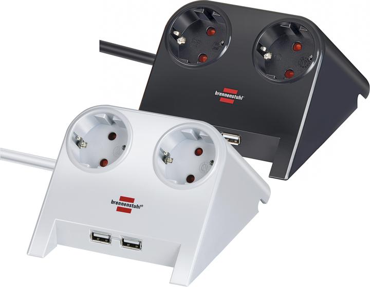 Produktbild Brennenstuhl Desktop Power USB-Ladegerät (4x, USB-A, 1.80 m)